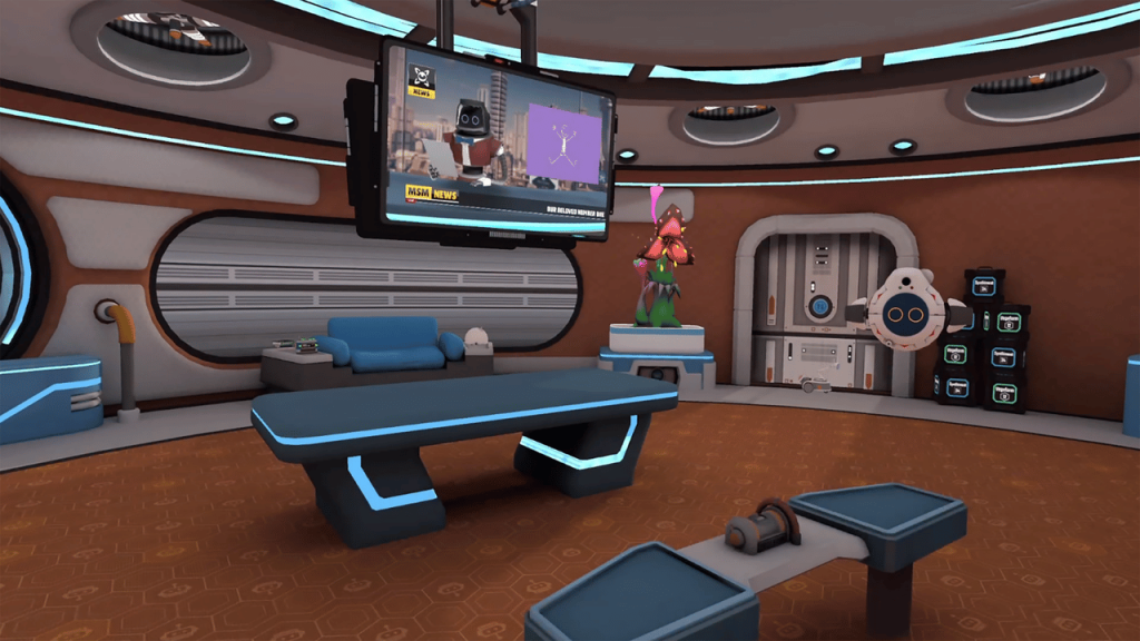 Border Bots VR player apartment